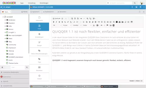 quiqqer-1-1-news