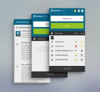 App-Screens-Markencheck App-Screens-Markencheck